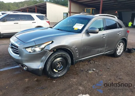 2013 Infiniti Fx37 z USA, uszkodzony, nr VIN JN8CS1MU0DM141213